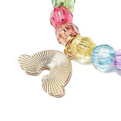 9Pcs 9 Style Acrylic Round Beaded Stretch Bracelets Set&nbsp;BJEW-JB08898
