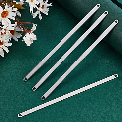 4Pcs Stainless Steel Blank Cuff Bangles&nbsp;DIY-UN0007-35P