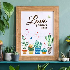 Plastic Reusable Drawing Painting Stencils Templates&nbsp;DIY-WH0172-461