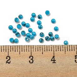 Dyed Handmade Synthetic Turquoise Cabochons&nbsp;G-B070-19A