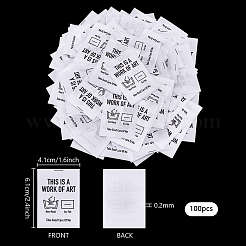 Woven Crafting Craft Labels&nbsp;SENE-WH0007-09
