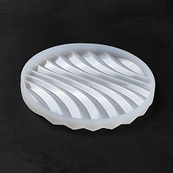 DIY Flat Round/Square Corrugated Cup Mat Silicone Molds&nbsp;LS-SIMO-H009-02A-01
