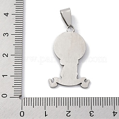 201 Stainless Steel Pendants&nbsp;STAS-Q342-05P