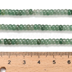 Natural Green Aventurine Beads Strands&nbsp;G-Z110-B24-2x4mm