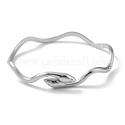304 Stainless Steel Cuff Bangles for Women&nbsp;BJEW-Z078-09P