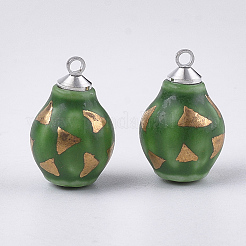 Handmade Porcelain Pendants&nbsp;PORC-T002-116B