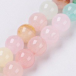 Natural Colorful Green Jade Beads Strands&nbsp;X-G-G757-01-8mm