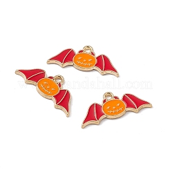 Alloy Enamel Pendants&nbsp;ENAM-H039-12G-B