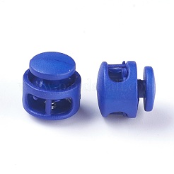 Plastic Spring Cord Locks&nbsp;FIND-WH0039-01G