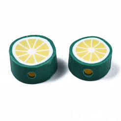 Handmade Polymer Clay Beads&nbsp;CLAY-S096-005A