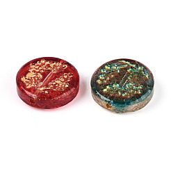 Baking Paint Transparent Glass Beads&nbsp;DGLA-N018-11
