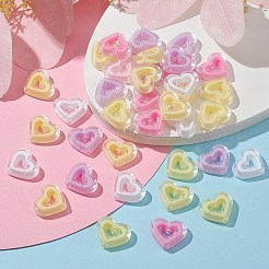 50PCS Transparent Acrylic Beads&nbsp;OACR-CJ0001-48