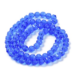 Electroplate Transparent Glass Beads Strands&nbsp;EGLA-I018-FA04