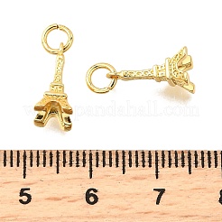 Brass Pendants&nbsp;KK-N0108-07G-01-RS