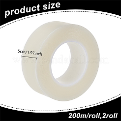 時計・ジュエリー用透明PVC保護フィルムテープ  透明  50mm&nbsp;DIY-WH0750-102A
