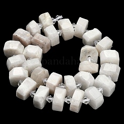 Natural Rainbow Moonstone & Green Opal & Labradorite & Picasso Jasper & Rhodonite & Ocean Jasper & Flower Amazonite & Botswana Agate Beads Strands&nbsp;G-L642-H01-01