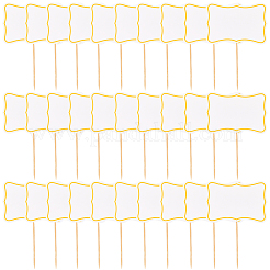 1 Set Paper Blackboard Cake Toppers&nbsp;AJEW-SC0003-84B