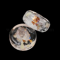 Luminous Handmade Foil Glass Beads&nbsp;LAMP-P020-01A-06