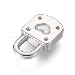 Tarnish Resistant 304 Stainless Steel Pendant Rhinestone Settings&nbsp;STAS-G214-08P