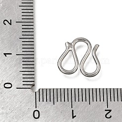 Brass M-Hook Clasps&nbsp;KK-CBA0DF0-14A-P