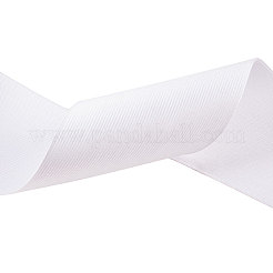 平らな弾性ゴムバンド  ウェビング衣類縫製アクセサリー  ホワイト  100mm&nbsp;EC-BC0001-11A