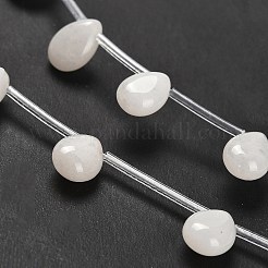 Natural White Jade Beads Strands&nbsp;G-P562-A01-01