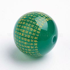 Natural Green Onyx Agate Beads&nbsp;X-G-K176-F01