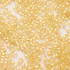 TOHO日本のシードビーズ  11/0  148)カット六角形  （セイロンピーチコブラー2x2個  0.6mm  穴：44000mm  約[1]個/ポンド&nbsp;SEED-K007-2mm-148