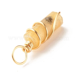 Natural Jade Pendants&nbsp;PALLOY-JF01133-04