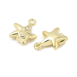 Alloy Rhinestone Charms&nbsp;PALLOY-F316-02A-G
