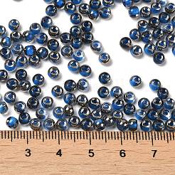 Transparent Inside Colours Glass Seed Beads&nbsp;SEED-H002-A-C215