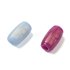 プラスチックアクリルビーズ  多面カット  コラム  13x7.5mm  穴：3mm&nbsp;OACR-I014-05A