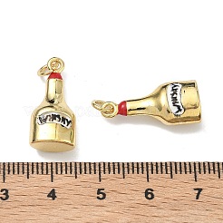 Brass Enamel Pendants&nbsp;LS-KK-Z153-15G