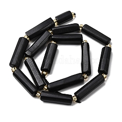 Natural Shungite Beads Strands&nbsp;G-D353-A10