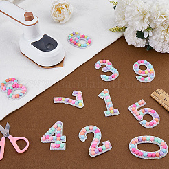 1 Set Macaron Series Fabric Cloth Patches&nbsp;SENE-GF0001-01