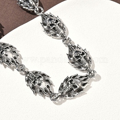 304 Stainless Steel Link Chain Bracelets for Men Women&nbsp;BJEW-D385-04AS