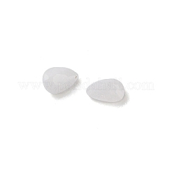 Faceted Natural White Moonstone Cabochons&nbsp;G-I295-05C-19