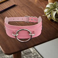PU Leather Choker Necklaces for Women&nbsp;NJEW-CL0001-22B