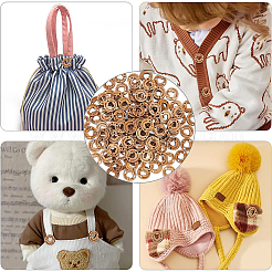 Undyed Wood Connectors Charms&nbsp;WOOD-BC0001-06