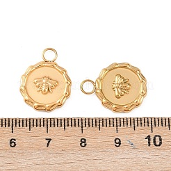 304 Stainless Steel Pendants&nbsp;STAS-D390-27B-G