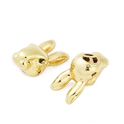 Brass Micro Pave Cubic Zirconia Beads&nbsp;KK-L235-03G
