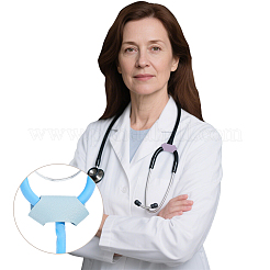 5Pcs 5 Colors PU Leather Stethoscope Case&nbsp;AJEW-ME0003-20