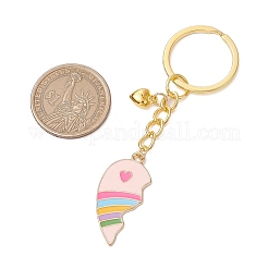 2Pcs Alloy Enamel Charm Keychains&nbsp;KEYC-JKC01089