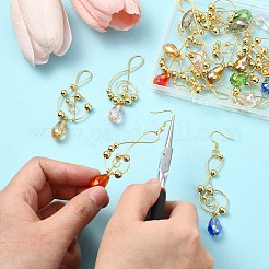 20Pcs 10 Colors Copper Wire Pendants&nbsp;PALLOY-CJ00142