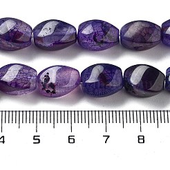 Natural Dragon Veins Agate Beads Strands&nbsp;G-G172-01N