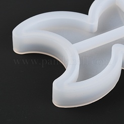 Divination Style Moon Star Tray Silicone Molds&nbsp;DIY-F061-01