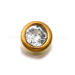 304 Stainless Steel Rhinestone Beads&nbsp;STAS-D310-05G-01