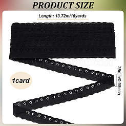15 Yards Cotton Embroidery Flower Lace Trim&nbsp;DIY-WH0542-34A