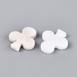 天然淡水シェルビーズ  クラブ  貝殻色  17.5x16x3mm  穴：0.8~0.9mm&nbsp;BSHE-T014-45