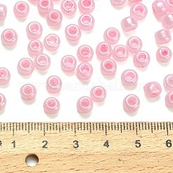 トーホー 3/0ラウンドビーズ  日本製シードビーズ  （セイロン綿菓子909)個  5.5mm  穴：1.9mm  約300個/50g&nbsp;SEED-XTR03-0909